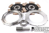 XClutch BMW 9in Twin Solid Ceramic Multi-Disc Service Pack XCLUTCH Clutch Rebuild Kits  AXOPROS