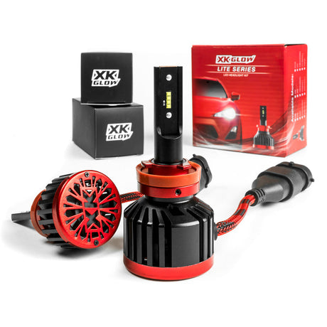 XK Glow H1 LITE Series LED Headlight Kit XKGLOW Light Accessories and Wiring  AXOPROS