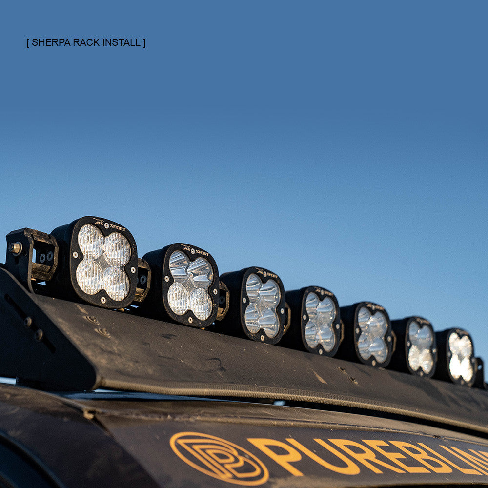 XL Linkable Roof Light Bar Kit For Prinsu Rack Baja Designs Light Bar  AXOPROS