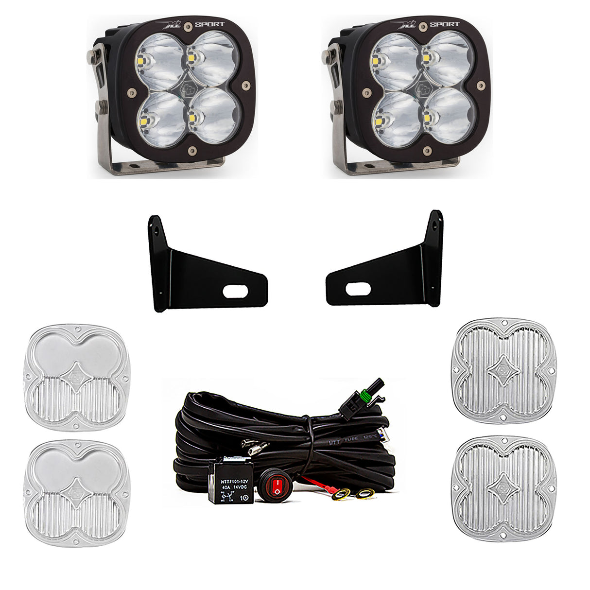 XL Sport A-Pillar Light Kit Baja Designs Auxiliary Light  AXOPROS