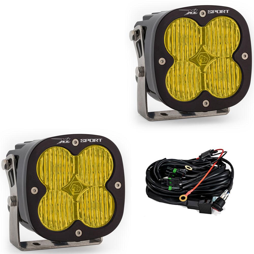 XL Sport LED Auxiliary Light Pod Pair Baja Designs Auxiliary Light  AXOPROS