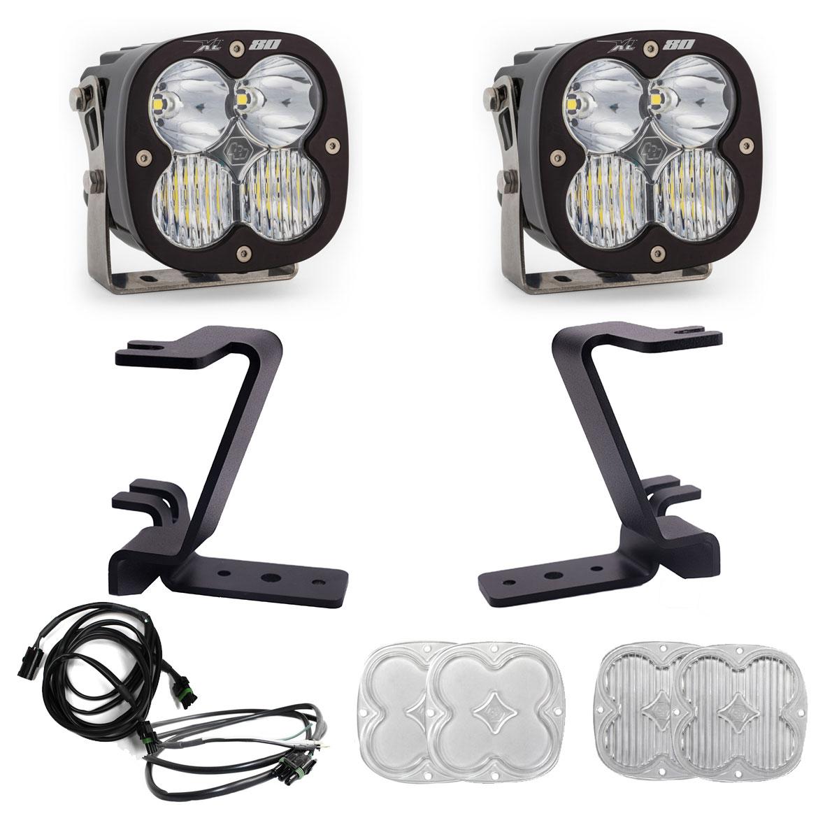 XL80 A-Pillar Light Kit Baja Designs Auxiliary Light  AXOPROS