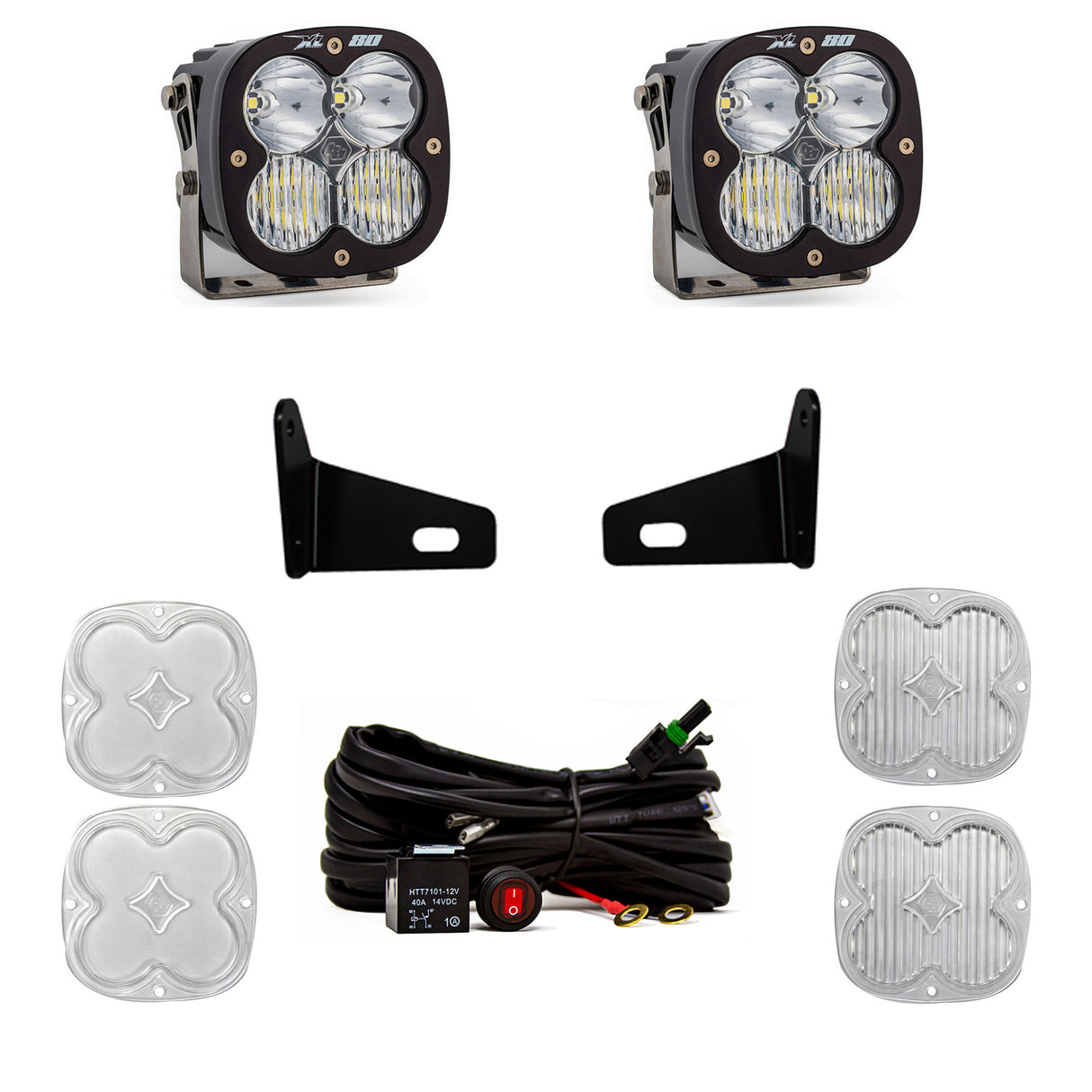 XL80 A-Pillar Light Kit Baja Designs Auxiliary Light  AXOPROS