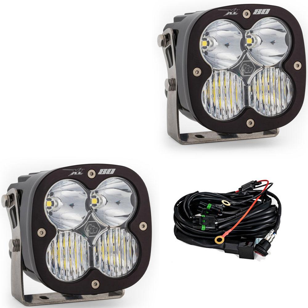 XL80 LED Auxiliary Light Pod Pair Baja Designs Auxiliary Light  AXOPROS