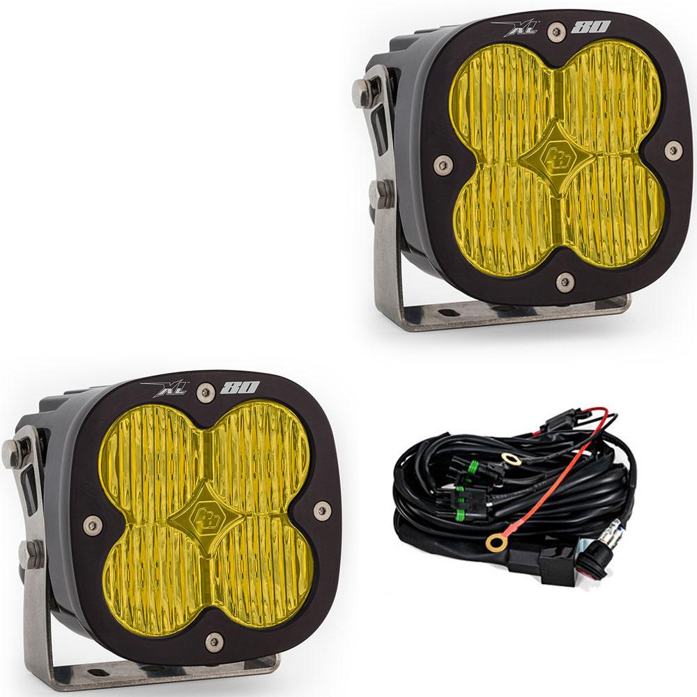 XL80 LED Auxiliary Light Pod Pair Baja Designs Auxiliary Light  AXOPROS