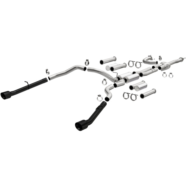 XMOD Series Black Cat-Back System MagnaFlow Exhaust Products Exhaust System Kit  AXOPROS