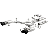 XMOD Series Black Chrome Cat-Back System MagnaFlow Exhaust Products Exhaust System Kit  AXOPROS