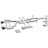 XMOD Series Carbon Fiber Tips Cat-Back System MagnaFlow Exhaust Products Exhaust System Kit  AXOPROS