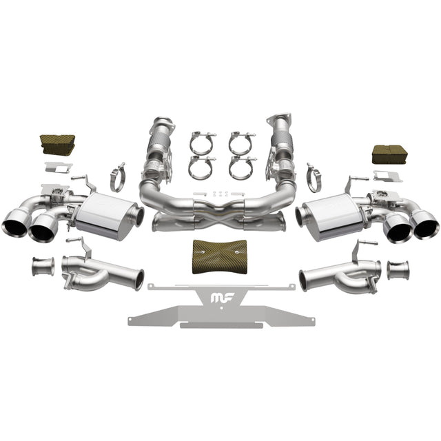 XMOD Series Stainless Cat-Back System MagnaFlow Exhaust Products Exhaust System Kit  AXOPROS