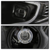 xTune 09-14 Acura TSX Projector Headlights - Light Bar DRL - Black (PRO-JH-ATSX09-LB-BK) SPYDER Headlights  AXOPROS
