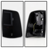 xTune 13-18 Dodge Ram 1500 (LED Model Only) LED Tail Lights - Blk Smk (ALT-ON-DRAM13V2-LBLED-BSM) SPYDER Tail Lights  AXOPROS