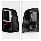 xTune 13-18 Dodge Ram 1500 LED Tail Lights - Black (ALT-ON-DRAM13V2-LBLED-BK) SPYDER Tail Lights  AXOPROS