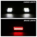 xTune 14-16 Chevrolet Silverado 1500 LED 3rd Brake Light - Smoke (BKL-CSIL14-LED-SM) SPYDER Brake Lights  AXOPROS