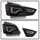 xTune 14-18 Chevy Impala (Excl 14-16 Limited) LED Tail Lights - Black Smoke (ALT-JH-CIM14-LBLED-BSM) SPYDER Tail Lights  AXOPROS