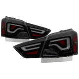 xTune 14-18 Chevy Impala (Excl 14-16 Limited) LED Tail Lights - Black Smoke (ALT-JH-CIM14-LBLED-BSM) SPYDER Tail Lights  AXOPROS