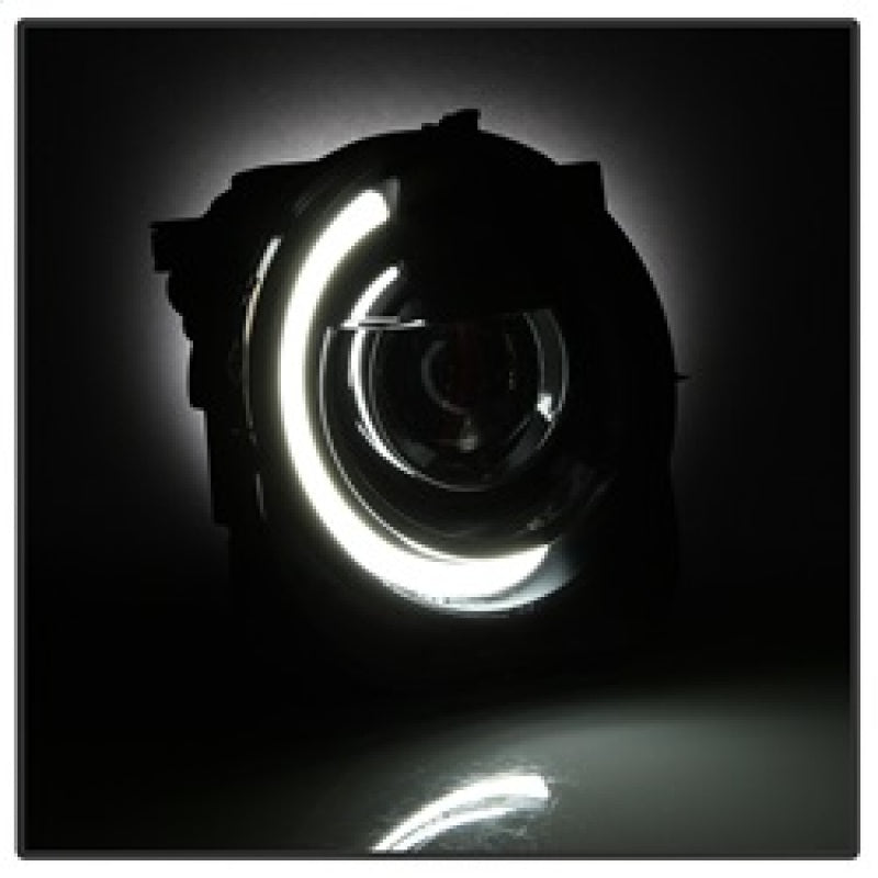 xTune 15-17 Jeep Renegade Light Bar DRL Projector Headlights -Black (PRO-JH-JREN-LBDRL-BK) SPYDER Headlights  AXOPROS