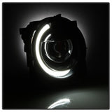 xTune 15-17 Jeep Renegade Light Bar DRL Projector Headlights -Black (PRO-JH-JREN-LBDRL-BK) SPYDER Headlights  AXOPROS