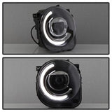 xTune 15-17 Jeep Renegade Light Bar DRL Projector Headlights -Black (PRO-JH-JREN-LBDRL-BK) SPYDER Headlights  AXOPROS