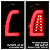 xTune 97-03 Ford F-150 Light Bar LED Tail Lights - Black Smoke (ALT-ON-FF15097-LBLED-BSM) SPYDER Tail Lights  AXOPROS