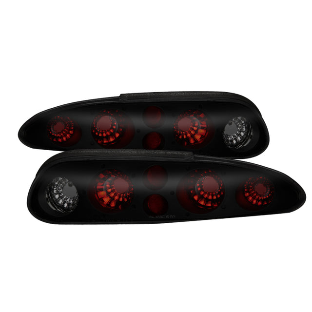 xTune Chevy Camaro 93-02 Euro Style Tail Lights - Black Smoked ALT-JH-CCAM98-BSM SPYDER Tail Lights  AXOPROS