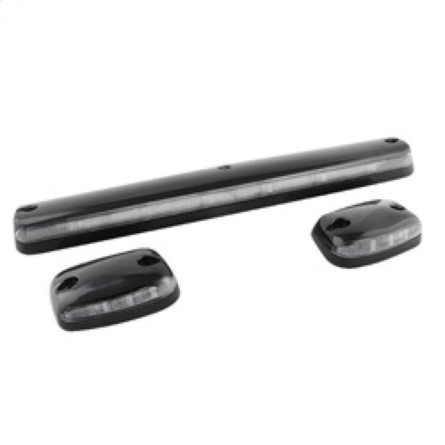 Xtune Chevy Silverado 07-13 Amber LED Cab Roof Lights Clear ACC-LED-CS07-CR-C SPYDER Sidemarkers & Indicators  AXOPROS