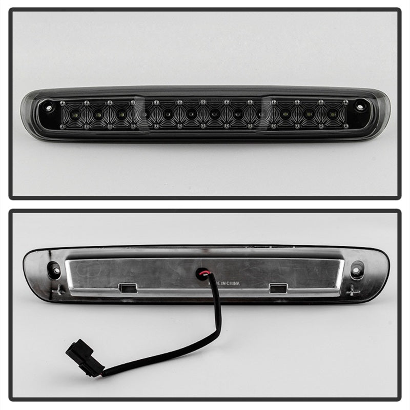 xTune Chevy Silverado 07-13 / GMC Sierra 07-13 LED 3RD Brake Light - Smoked BKL-CSIL07-LED-SM SPYDER Brake Lights  AXOPROS