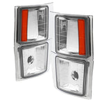 Xtune Chevy Suburban 94-98 4 pcs Corner Lights Chrome CCL-JH-CCK88-E-AM SPYDER Headlights  AXOPROS