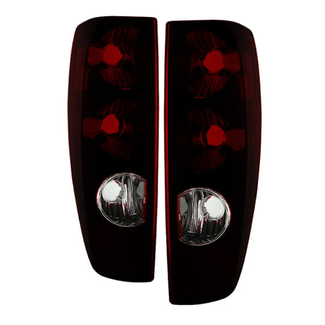 Xtune Chevy/GMC Colorado/Canyon 04-12 OEM Style Tail Lights -Red Smoked ALT-JH-CCOL04-OE-RSM SPYDER Tail Lights  AXOPROS