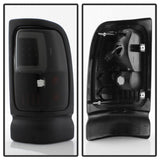 xTune Dodge Ram 1500 94-01 Tail Lights - Light Bar LED - Black ALT-ON-DRAM94V3-LBLED-BSM SPYDER Tail Lights  AXOPROS