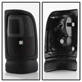 xTune Dodge Ram 1500 94-01 Tail Lights - Light Bar LED - Black ALT-ON-DRAM94V3-LBLED-BSM SPYDER Tail Lights  AXOPROS