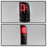xTune Dodge Ram 1500 94-01 Tail Lights - Light Bar LED - Black ALT-ON-DRAM94V3-LBLED-BSM SPYDER Tail Lights  AXOPROS