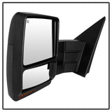 Xtune Ford F150 07-14 Power Heated Amber LED Signal Telescoping Mirror Left MIR-FF15007S-PWH-AM-L SPYDER Side Mirrors  AXOPROS