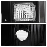 Xtune Hummer H3 06-09 ( Non H3T ) LED Tail Lights Black ALT-ON-HH306-LED-BK SPYDER Tail Lights  AXOPROS