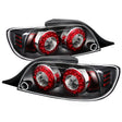 Xtune Mazda Rx-8 04-08 LED Tail Lights Black ALT-ON-MRX804-LED-BK SPYDER Tail Lights  AXOPROS