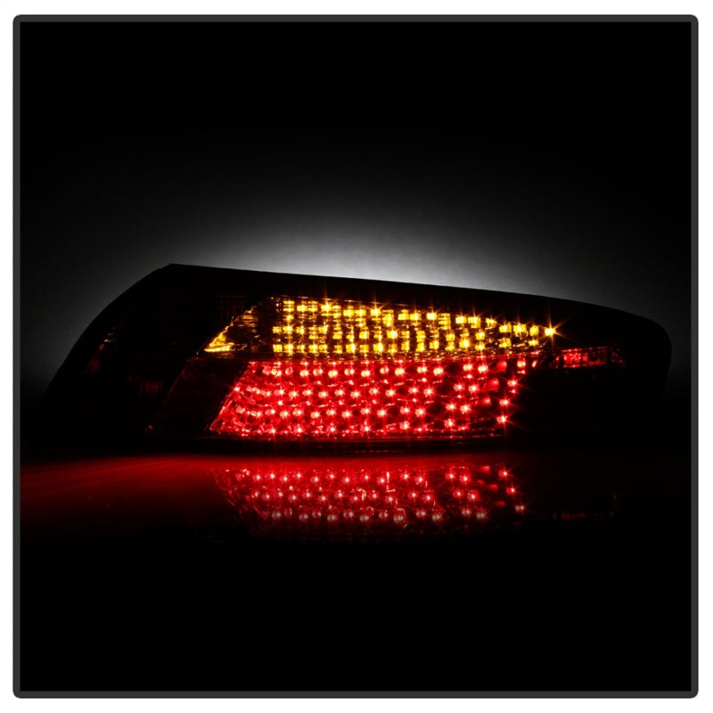 Xtune Porsche 911 996 ( Non 4S. Turbo. GT3 ) 99-04 LED Tail Lights Red Clear ALT-ON-P99699-LED-RC SPYDER Tail Lights  AXOPROS