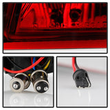 Xtune Porsche 911 996 ( Non 4S. Turbo. GT3 ) 99-04 LED Tail Lights Red Clear ALT-ON-P99699-LED-RC SPYDER Tail Lights  AXOPROS