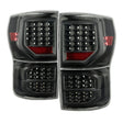 xTune Toyota Tundra 07-13 LED Tail Lights Black ALT-JH-TTU07-LED-G2-BK SPYDER Tail Lights  AXOPROS