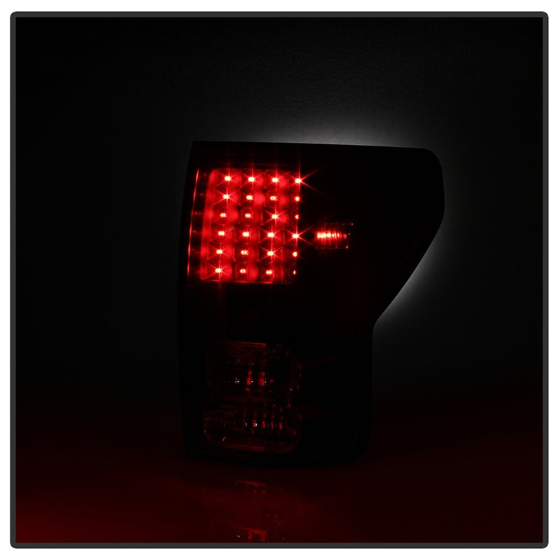 Xtune Toyota Tundra 07-13 LED Tail Lights Black ALT-ON-TTU07-LED-BK SPYDER Tail Lights  AXOPROS