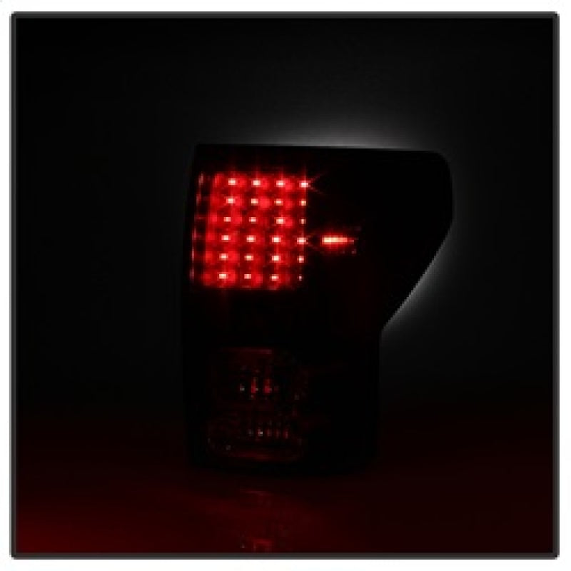 Xtune Toyota Tundra 07-13 LED Tail Lights Black ALT-ON-TTU07-LED-BK SPYDER Tail Lights  AXOPROS