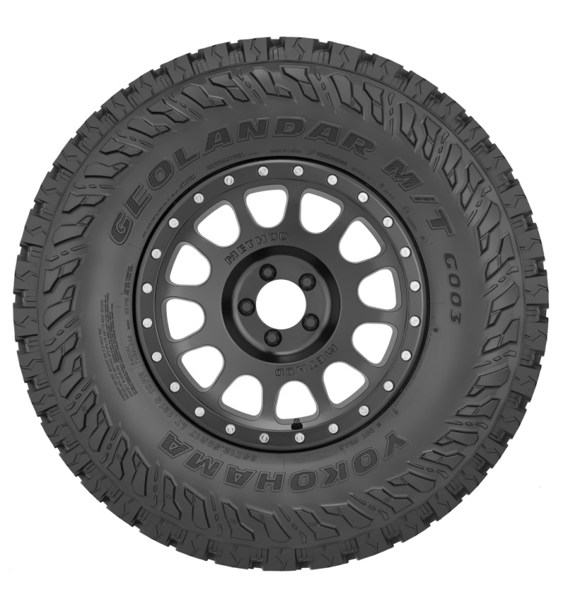 Yokohama Geolandar M/T G003 Tire - 37X12.50R17 124Q Yokohama Tire Automotive/UTV Tires - On Road  AXOPROS