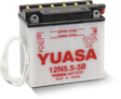 Yuasa 12N5.5-3B Conventional 12-Volt Battery Yuasa Battery Batteries  AXOPROS