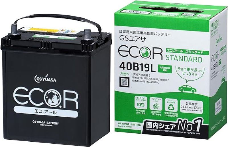 Yuasa 40B19L/SY-B19L/36B20L Import Specialty 12-Volt Battery Yuasa Battery Batteries  AXOPROS