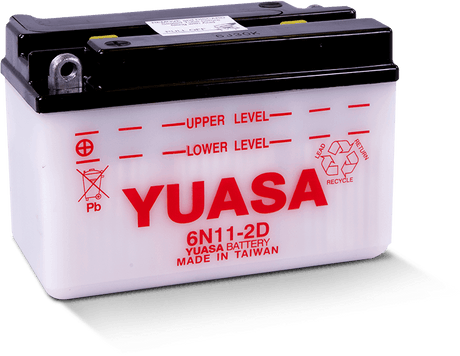 Yuasa 6N11-2D Conventional 6-Volt Battery Yuasa Battery Batteries  AXOPROS