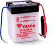 Yuasa 6N4-2A-4 Conventional 6-Volt Battery Yuasa Battery Batteries  AXOPROS