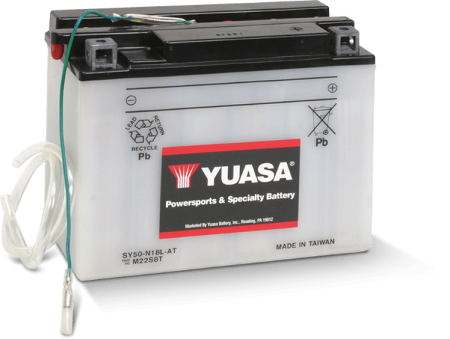Yuasa Y50-N18L-A Yumicron 12-Volt Battery Yuasa Battery Batteries  AXOPROS
