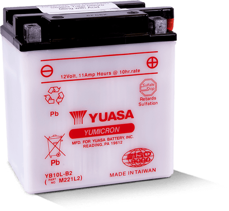 Yuasa YB10L-B2 Yumicron 12-Volt Battery Yuasa Battery Batteries  AXOPROS