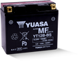 Yuasa YT12B-BS Maintenance Free 12-Volt AGM Battery w/Bottle Yuasa Battery Batteries  AXOPROS