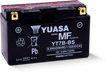 Yuasa YT7B-BS Maintenance Free AGM 12-Volt Battery w/Bottle Yuasa Battery Batteries  AXOPROS