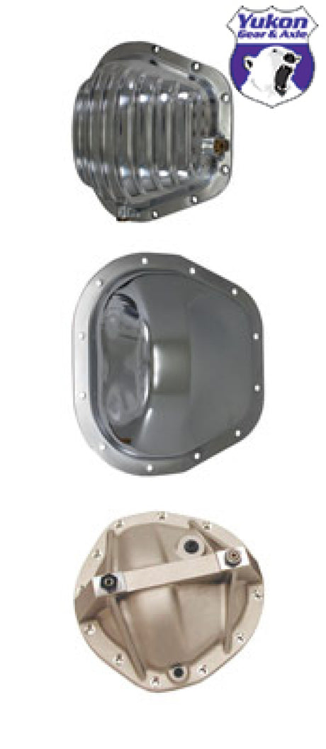Yukon Gear Finned Polished Aluminum Cover For AMC Model 20 Yukon Gear & Axle Diff Covers  AXOPROS