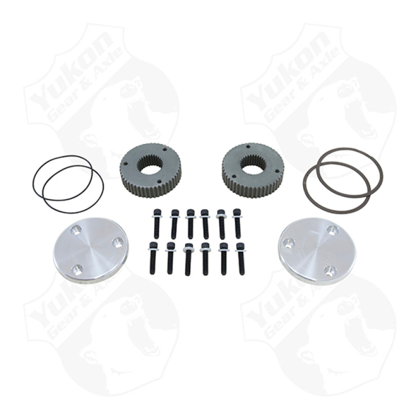 Yukon Gear Hardcore Drive Flange Kit For Dana 60 / 30 Spline Outer Stubs. Yukon Engraved Caps Yukon Gear & Axle Differential Install Kits  AXOPROS
